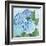 Decorative Hydrangea II-Kathrine Lovell-Framed Art Print