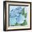 Decorative Hydrangea II-Kathrine Lovell-Framed Art Print