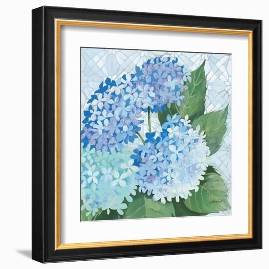 Decorative Hydrangea II-Kathrine Lovell-Framed Art Print