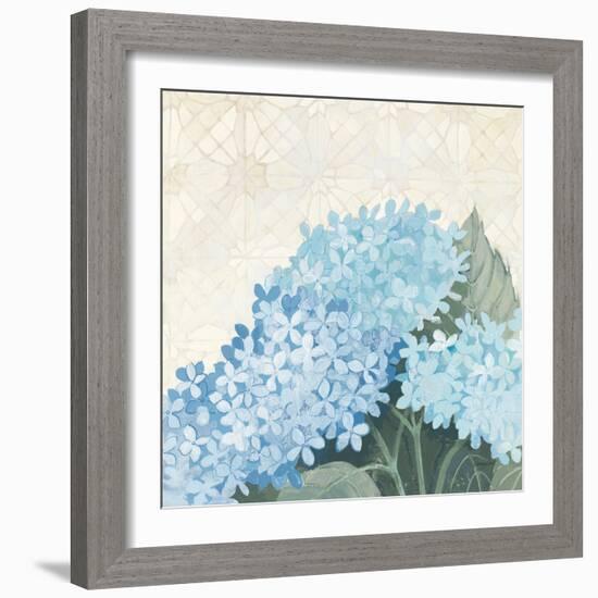 Decorative Hydrangea III Providence-Kathrine Lovell-Framed Art Print