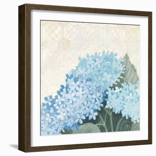 Decorative Hydrangea III Providence-Kathrine Lovell-Framed Art Print