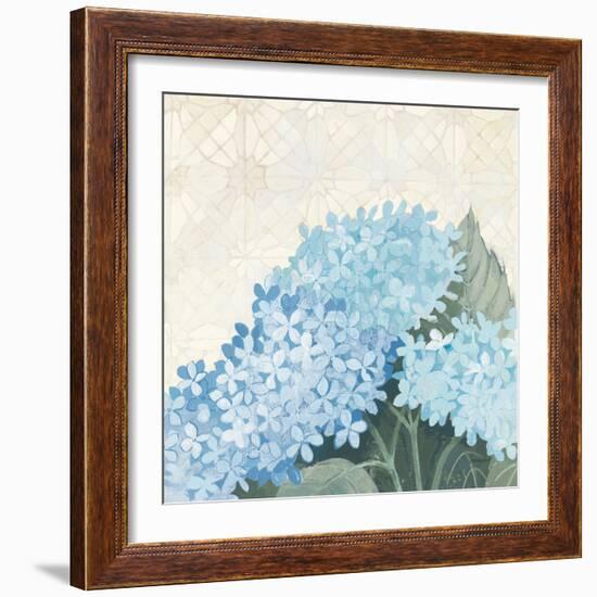 Decorative Hydrangea III Providence-Kathrine Lovell-Framed Art Print