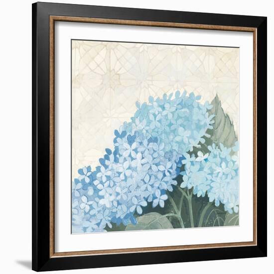 Decorative Hydrangea III Providence-Kathrine Lovell-Framed Art Print