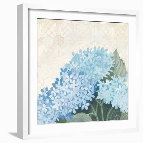 Decorative Hydrangea III Providence-Kathrine Lovell-Framed Art Print