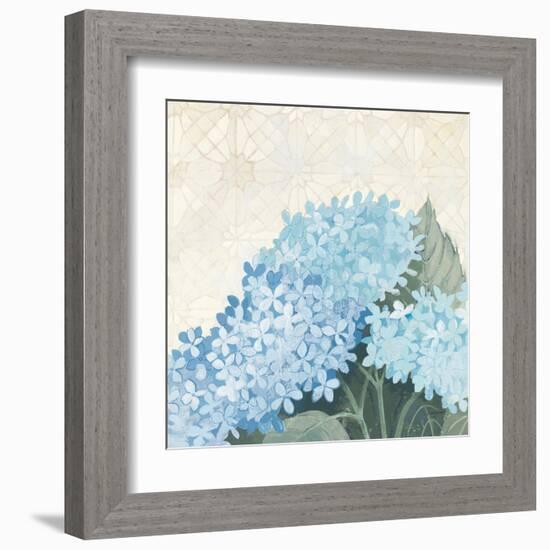 Decorative Hydrangea III Providence-Kathrine Lovell-Framed Art Print