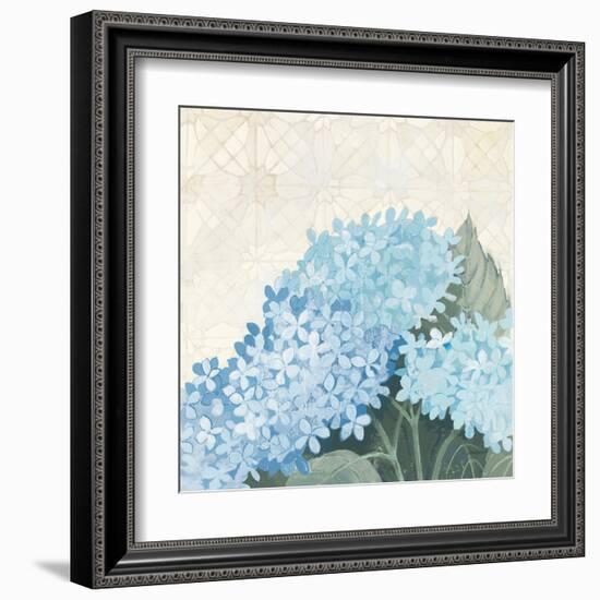 Decorative Hydrangea III Providence-Kathrine Lovell-Framed Art Print