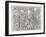 Decorative Lintel from the Ancient Mayan City of Yaxchilan, Chiapas, Mexico-null-Framed Giclee Print