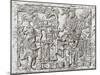 Decorative Lintel from the Ancient Mayan City of Yaxchilan, Chiapas, Mexico-null-Mounted Giclee Print