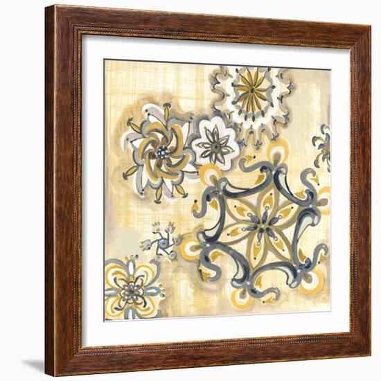 Decorative Medallions II-Margaret Ferry-Framed Art Print