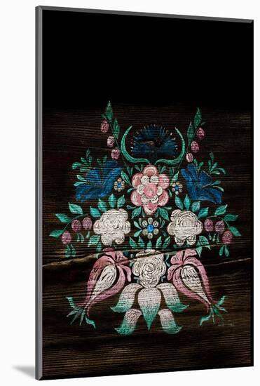 Decorative Painting on Shutter, Alsace-By-Mounted Photographic Print