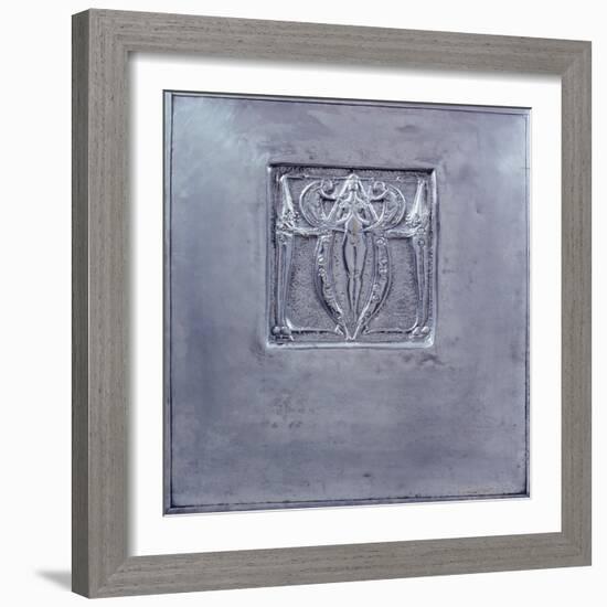 Decorative Panel of Beaten Metal, 1898-99-Margaret MacDonald-Framed Giclee Print