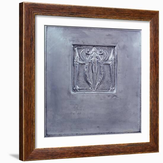 Decorative Panel of Beaten Metal, 1898-99-Margaret MacDonald-Framed Giclee Print