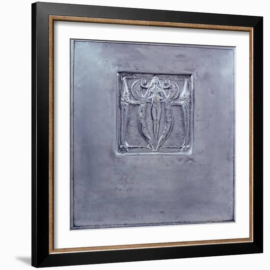 Decorative Panel of Beaten Metal, 1898-99-Margaret MacDonald-Framed Giclee Print