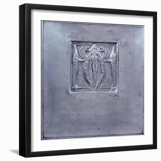 Decorative Panel of Beaten Metal, 1898-99-Margaret MacDonald-Framed Giclee Print
