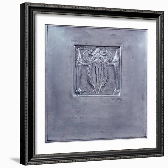 Decorative Panel of Beaten Metal, 1898-99-Margaret MacDonald-Framed Giclee Print