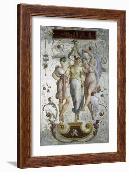 Decorative Panel with Dancers-Francesco Hayez-Framed Giclee Print