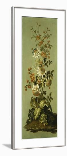 Decorative Panels with Flowers-Jean Baptiste Pillement-Framed Giclee Print