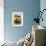 Decorative Pots on Window Balcony, Guanajuato, Mexico-Julie Eggers-Framed Photographic Print displayed on a wall