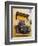 Decorative Pots on Window Balcony, Guanajuato, Mexico-Julie Eggers-Framed Photographic Print