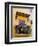 Decorative Pots on Window Balcony, Guanajuato, Mexico-Julie Eggers-Framed Photographic Print