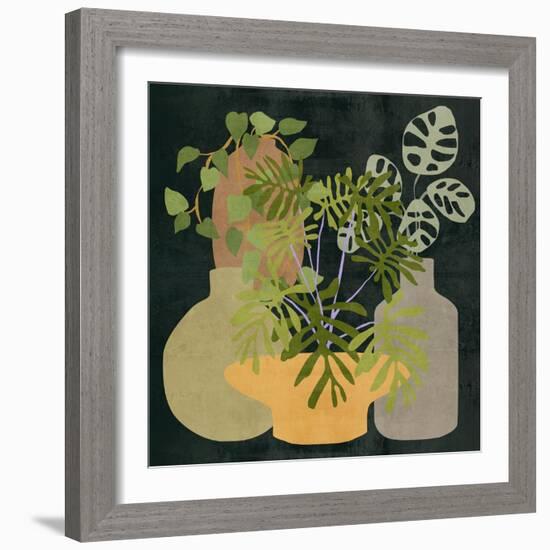 Decorative Vases IV-Melissa Wang-Framed Art Print