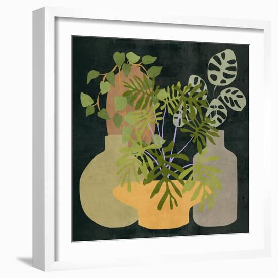 Decorative Vases IV-Melissa Wang-Framed Art Print