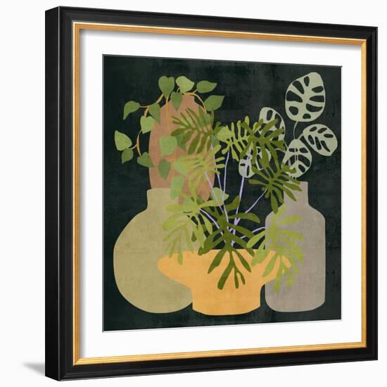 Decorative Vases IV-Melissa Wang-Framed Art Print