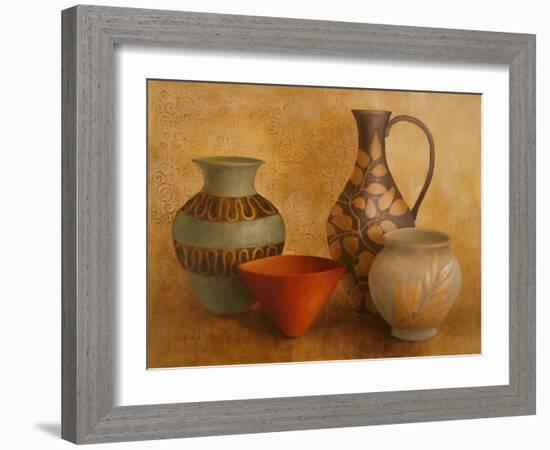 Decorative Vessel Still Life I-Lanie Loreth-Framed Art Print