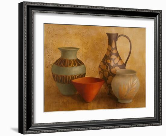 Decorative Vessel Still Life I-Lanie Loreth-Framed Art Print