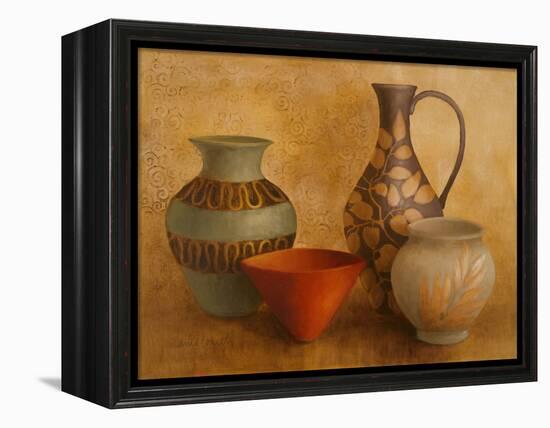 Decorative Vessel Still Life I-Lanie Loreth-Framed Stretched Canvas