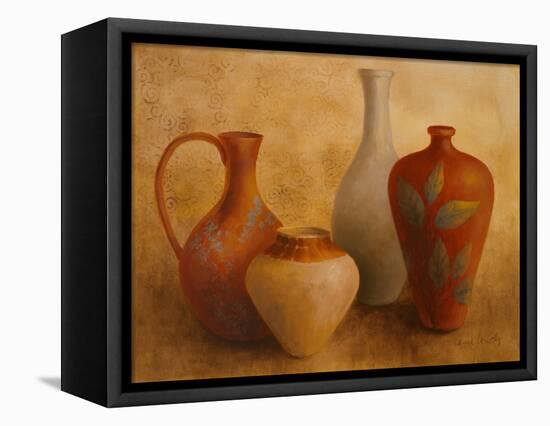 Decorative Vessel Still Life II-Lanie Loreth-Framed Stretched Canvas