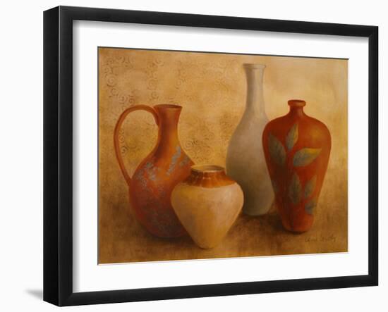 Decorative Vessel Still Life II-Lanie Loreth-Framed Art Print