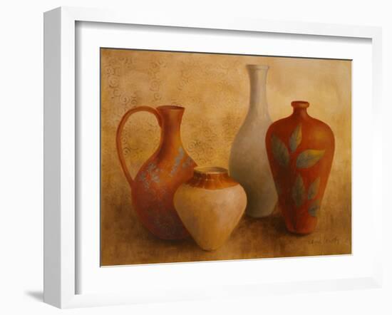 Decorative Vessel Still Life II-Lanie Loreth-Framed Art Print