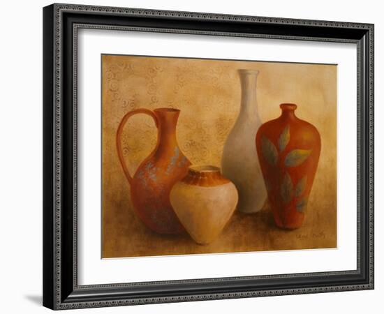 Decorative Vessel Still Life II-Lanie Loreth-Framed Art Print