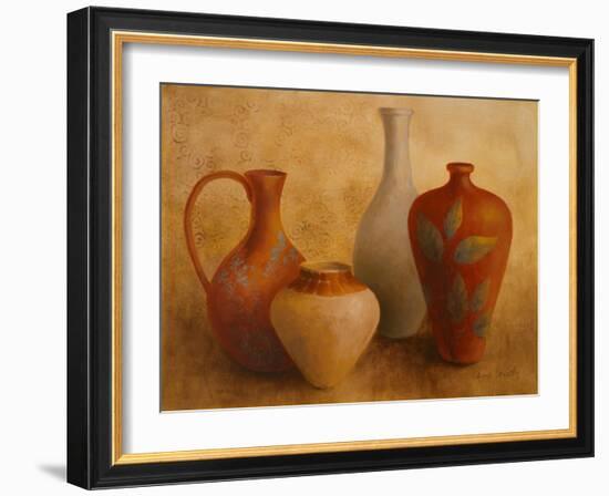 Decorative Vessel Still Life II-Lanie Loreth-Framed Art Print