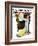 "Decorator" Saturday Evening Post Cover, March 30,1940-Norman Rockwell-Framed Giclee Print