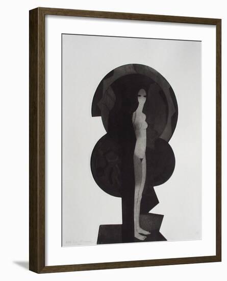 Découpe-André Minaux-Framed Limited Edition