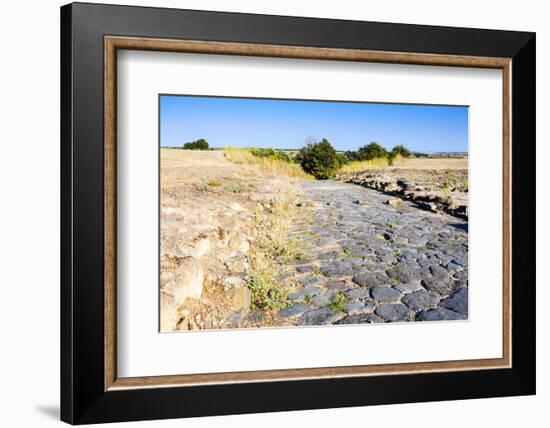 Decumanus Maximus, Vulci-Nico Tondini-Framed Photographic Print