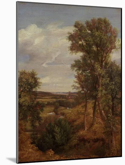 Dedham Vale, 1802-John Constable-Mounted Giclee Print