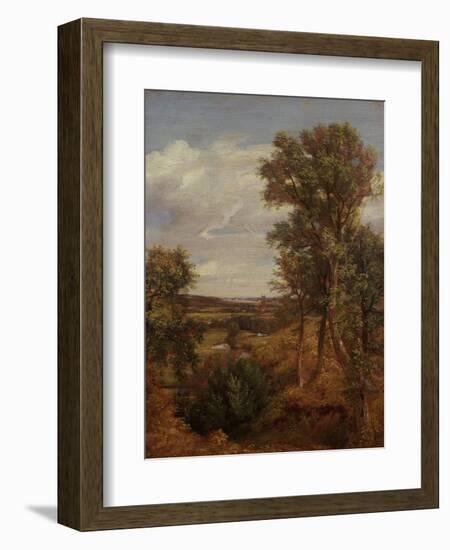 Dedham Vale, 1802-John Constable-Framed Giclee Print