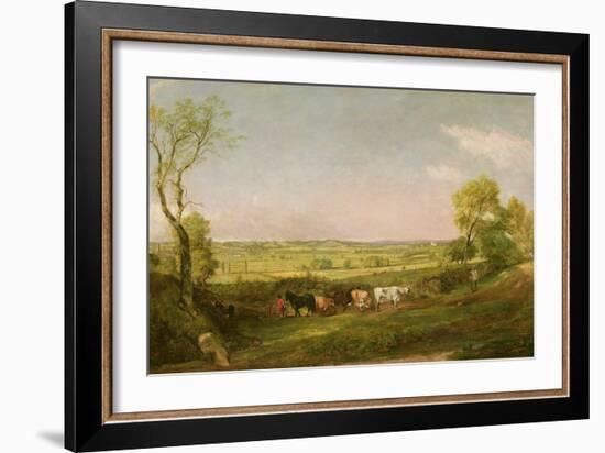 Dedham Vale: Morning, C.1811-John Constable-Framed Giclee Print