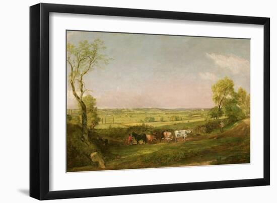 Dedham Vale: Morning, C.1811-John Constable-Framed Giclee Print