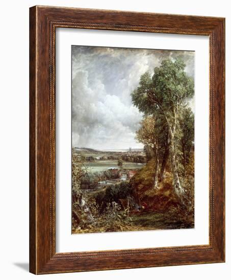 Dedham Vale-John Constable-Framed Premium Giclee Print