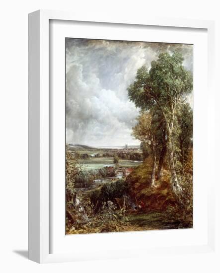 Dedham Vale-John Constable-Framed Premium Giclee Print