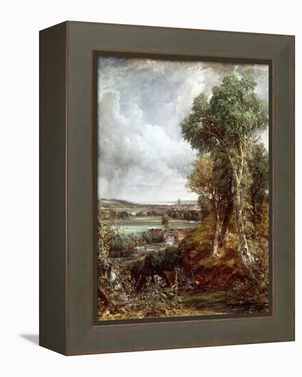 Dedham Vale-John Constable-Framed Premier Image Canvas