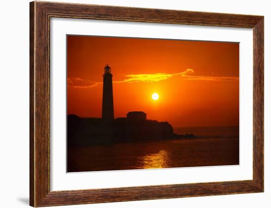 Dedication: Lighthouse-null-Framed Art Print