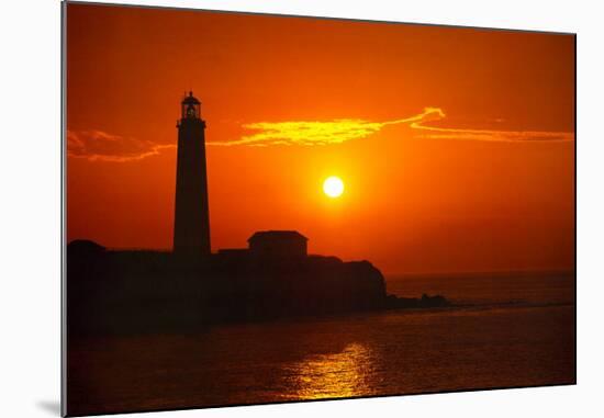 Dedication: Lighthouse-null-Mounted Art Print