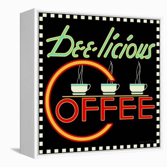 Dee-licious Coffee-Kate Ward Thacker-Framed Premier Image Canvas