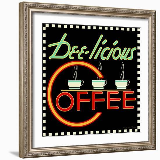 Dee-licious Coffee-Kate Ward Thacker-Framed Giclee Print