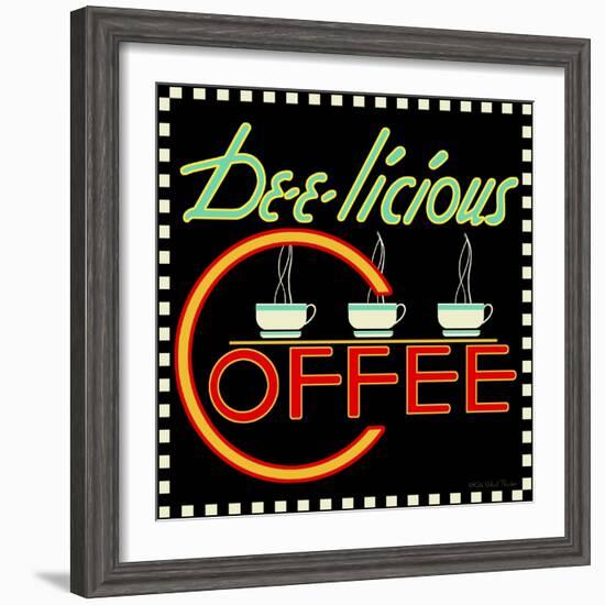 Dee-licious Coffee-Kate Ward Thacker-Framed Giclee Print